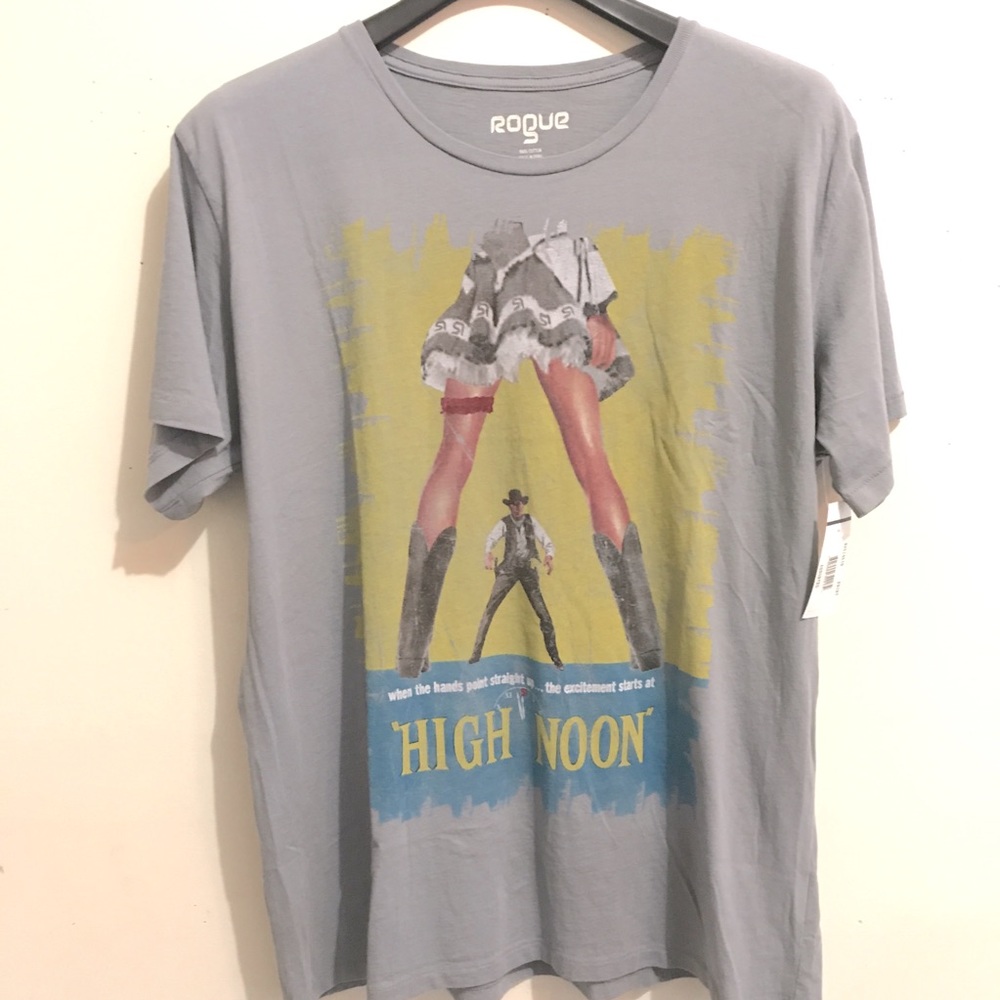 NEW Rogue cotton short sleeve round neck T-shirt